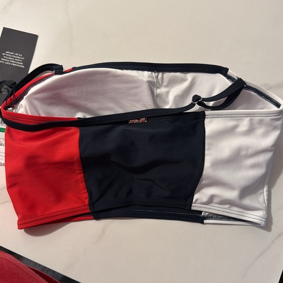 Colorblock Strapless Top - Picture 2 of 2